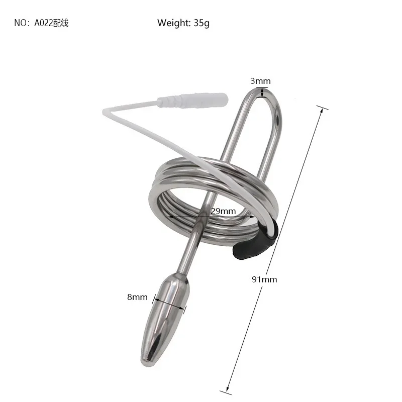 Electro Shock Catheters Sounds Horse Eye Penis Plug Masturbation Rod Body Pulse Massage Urethra Sounding Dilator Prince Wand