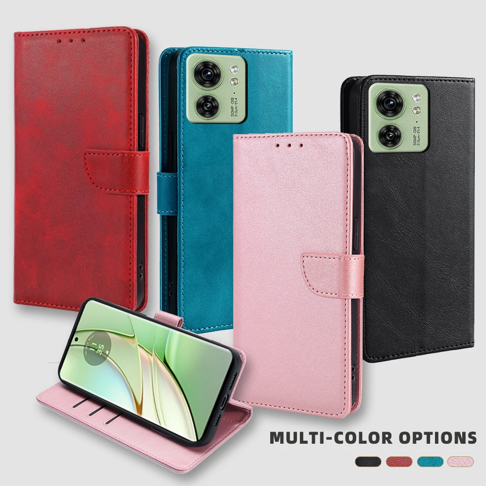 حافظة هاتف محفظة الأعمال لهاتف موتورولا إيدج 40 30...