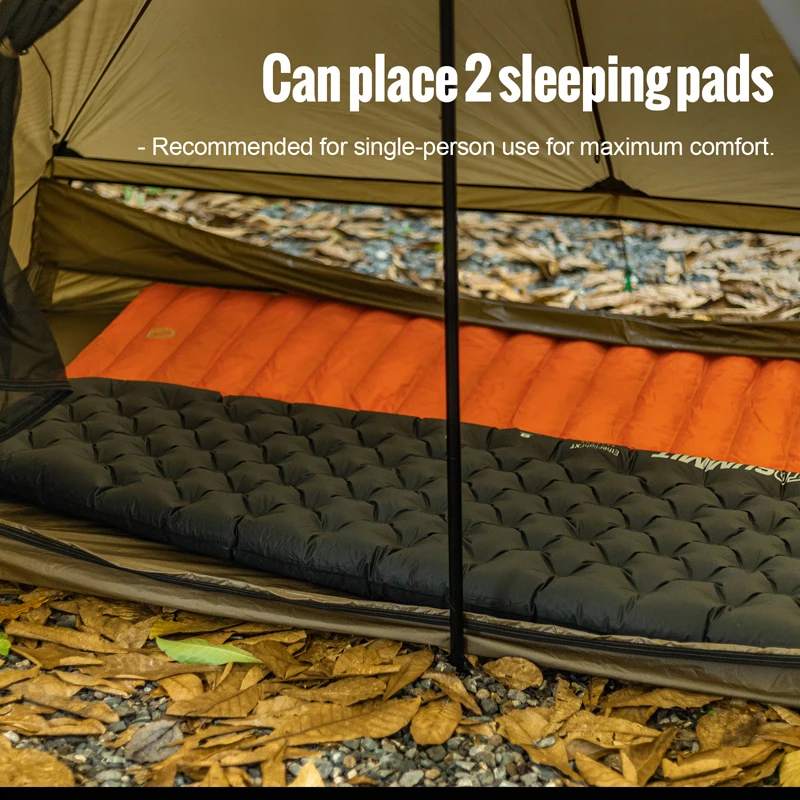 OneTigris TETRA Camping Tent 1-2 Person 3000mm Waterproofed Lightweight Backpacking Tipi Tent Inner Mesh Option Available