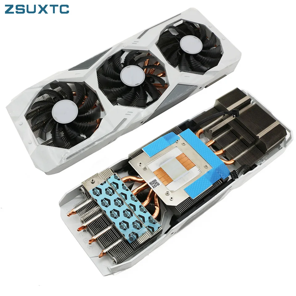 RTX2060 S Graphics Card Replacement Heatsink with Fan For GIGABYTE