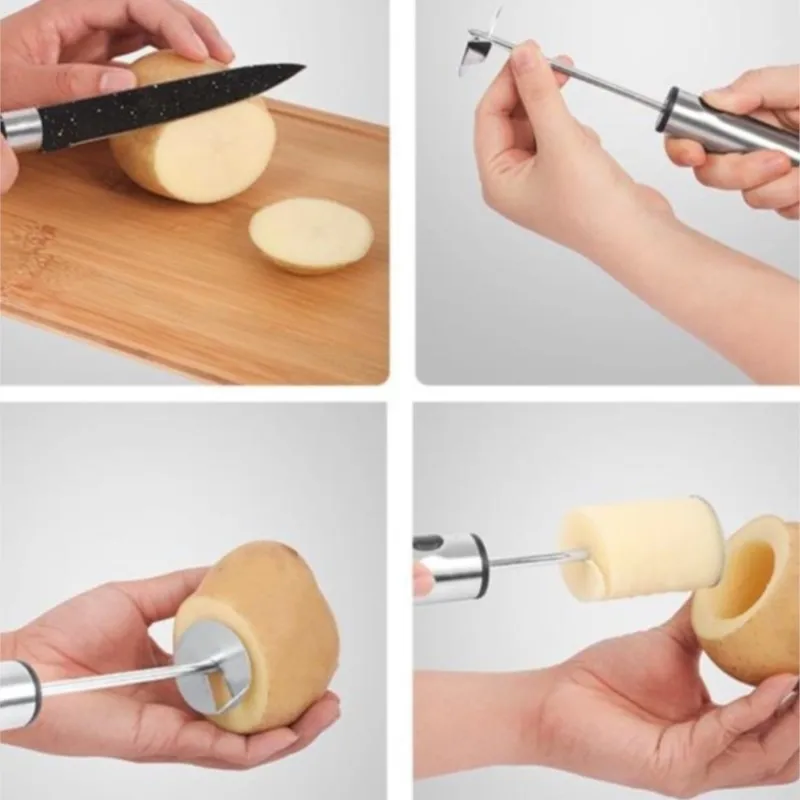 Ergonomic Fruit & Vegetable Corer 5