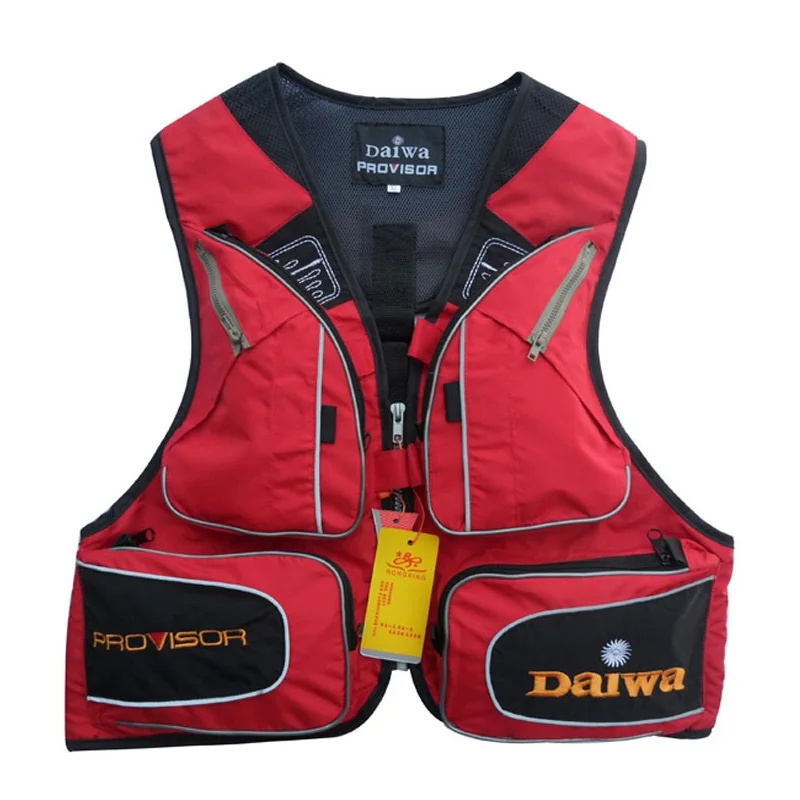 Gilet de pêche à la mouche avec maille respirante, gilet