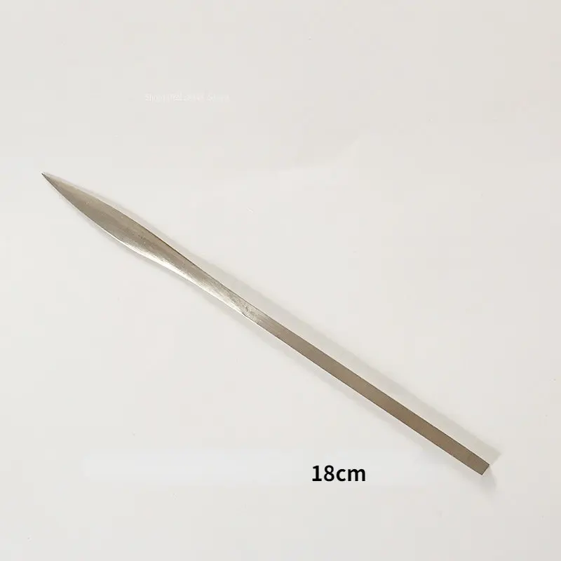 Pottery Purple Sand Tool Teapot Making Tool Stainless Steel Bitterling Knife DIY Mud Strip Incision Knife Opening