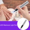 Smart Touch Rechargeable LED Manicure Light Pen, Super Long Lasting Gel Nail Curing Light Pen With Ultra-clear LED Display 1