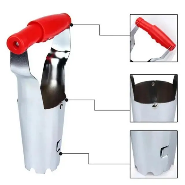 Virághagymás Ültetvényes Vasaló -Átültetési Farm Megvalósítása Tulipos Izzó Transzplanter Kerti Eszközök Udvari Mezőgazdasági Területe - Image 5