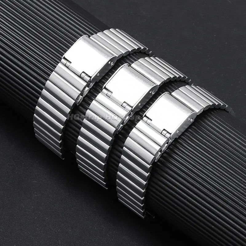 Stainless Steel Adjustable Metal Watch Band Bracelet