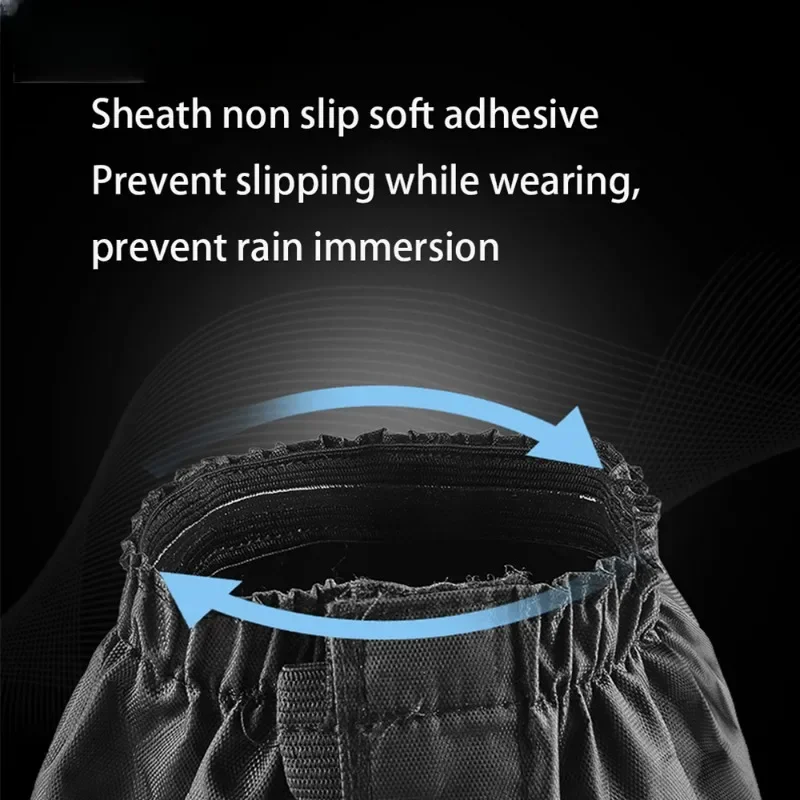 Portable Folding Motorcyclist Raincoat Bicycle Scooter Dirt Pit Bike Motorbike Accessories Footwear Waterproof Boots Rain Snow motorcycle rain boots rain boots motorcycle boots