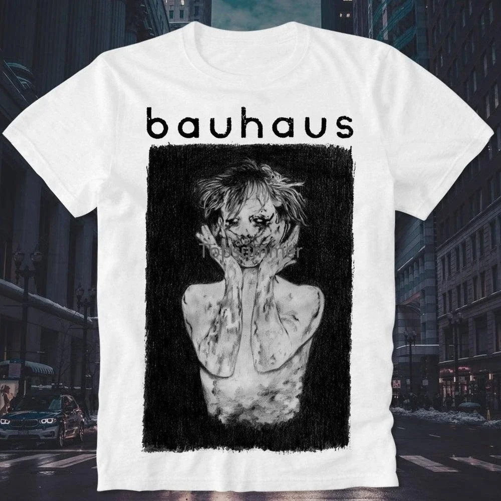 

T Shirt Bauhaus Band 4Ad Goth Gothic Rock Indie Bela Lugosis Dead Peter Murphy Retro Vintage