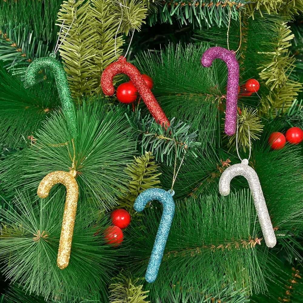 Canna Da Polvere Di Cipolla Di Natale Una Confezione Di 6 Decorazioni Per Scene Natalizie A Colori