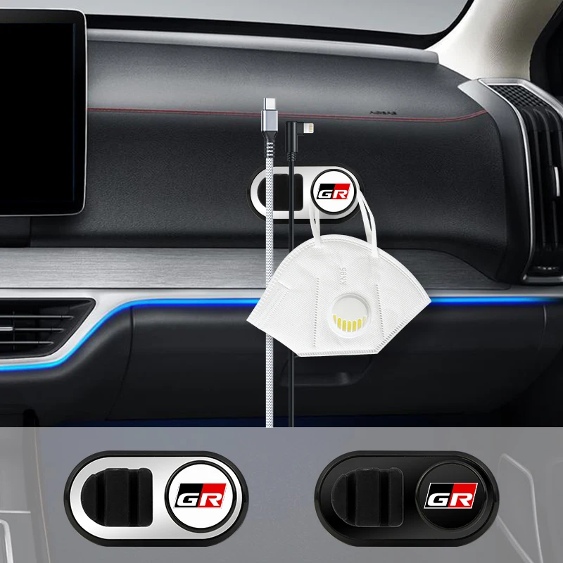 Автомобильные крючки органайзер вешалка для хранения USB-кабеля наушников ключей