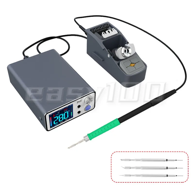 JCID Aixun T3A T3B intelligent Welding Station With Soldering Iron T115 T245 T210 Handle Welding Tips For Phone BGA Repair Tools 3
