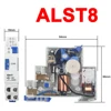 DIN Rail Timer Switch for Staircase Lighting Controller ALST8 1-7 minutes ALC18 1-20 Minutes Interval 18mm Single Module 4