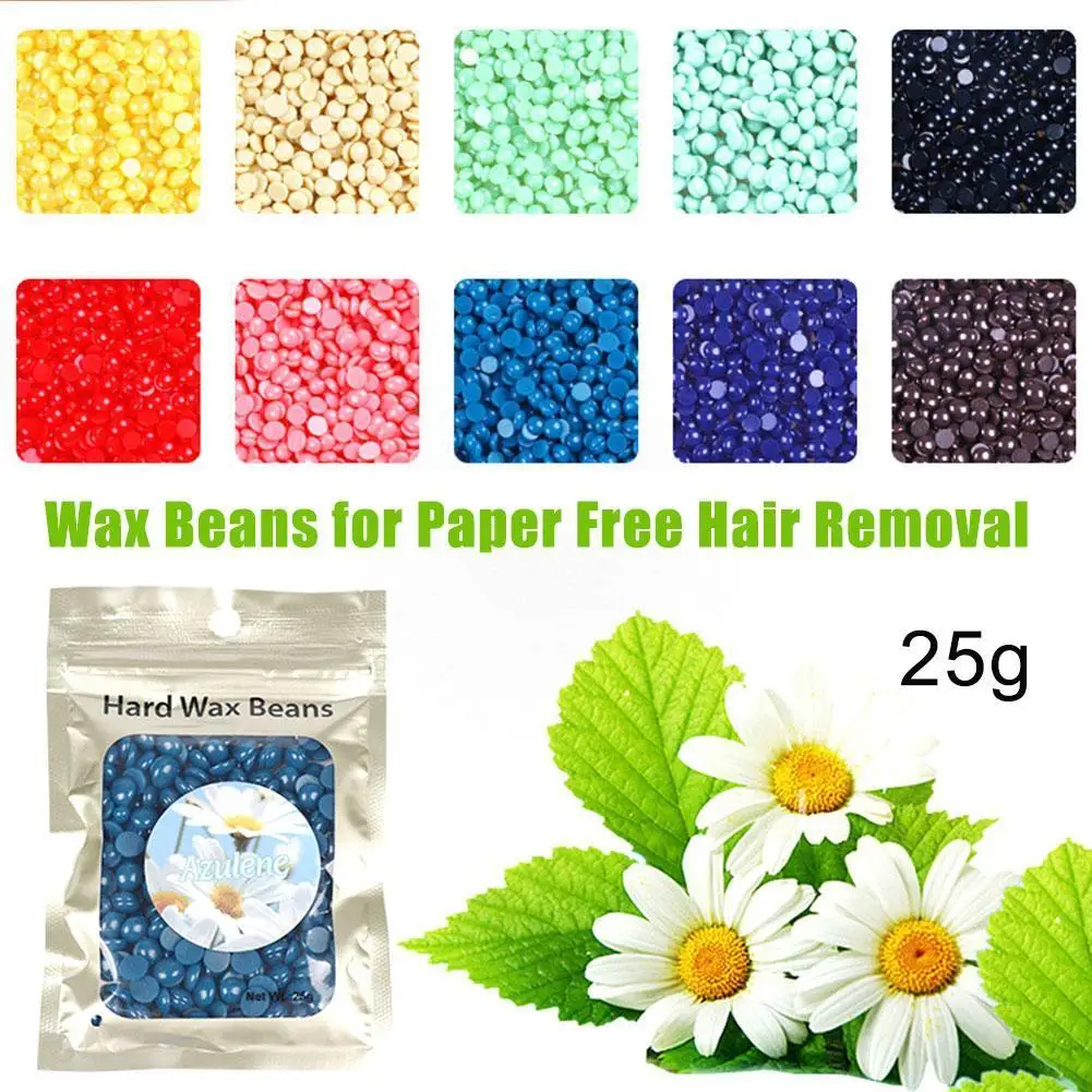 

Wax Beans Hot Film Hard Wax Depilatory Hard Hair Removal Body Skin Tool Hair Bean Waxing Removal Legs Care Painless Face Be M9N2