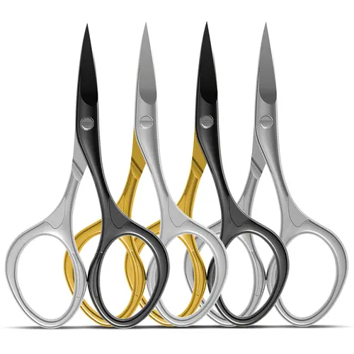 1Pcs Nail Scissors with Sharp Curved Blade Toenail Fingernail Scissors Manicure Pedicure Tools Stainless Steel Nail Cutter - Image 6