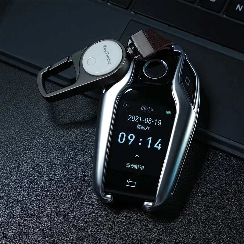 Key Chain Smart GPS Bluetooth Locator Anti Lose Tracker Works with Find My APP Reminder For iPhone Device Apple MFI Rated
