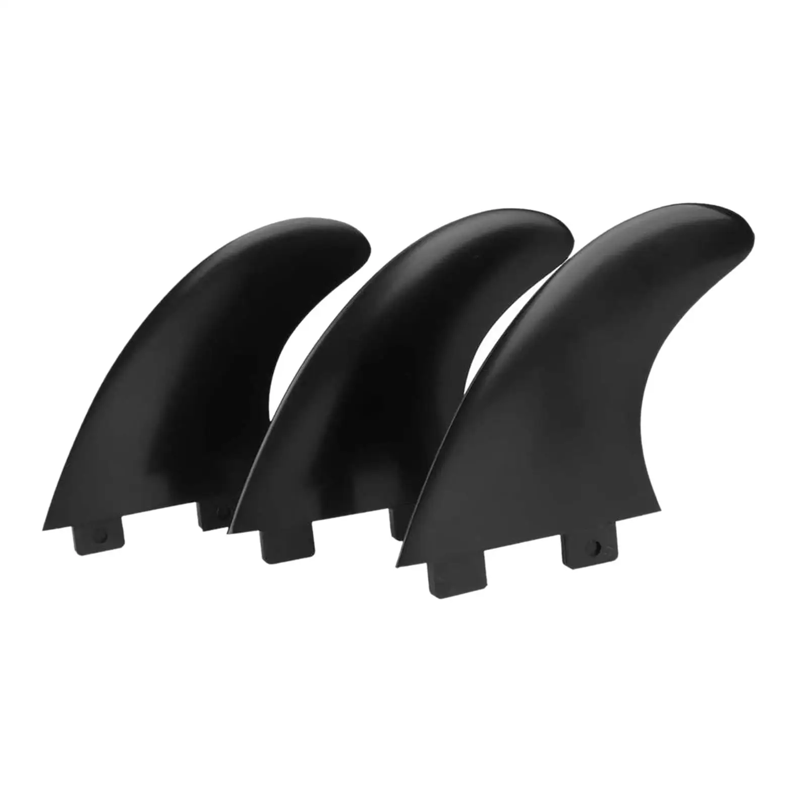 

3x Surfboard Fins Longboard Center for Longboards Canoe Water Sports