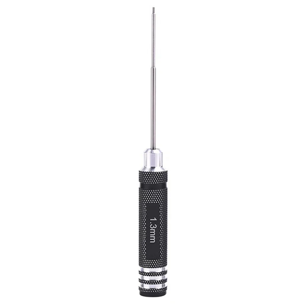 1pc Hexagonal Solid Screwdriver HSS Hexagon Wrench Screwdrivers Tools 0.9-3.0mm For RC Model Screw Driver Anti Slip Handle New