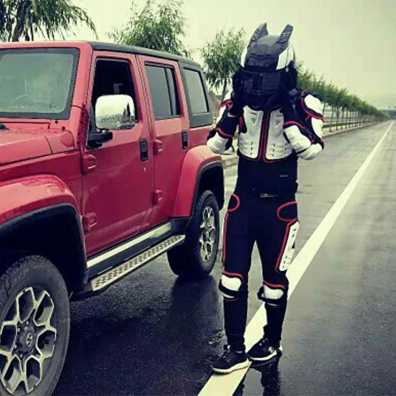 Armor Motorcycle Jackets Reflective Full Body Armour Motorbike Protective Gear Vest Racing Clothing Turtle Jackets