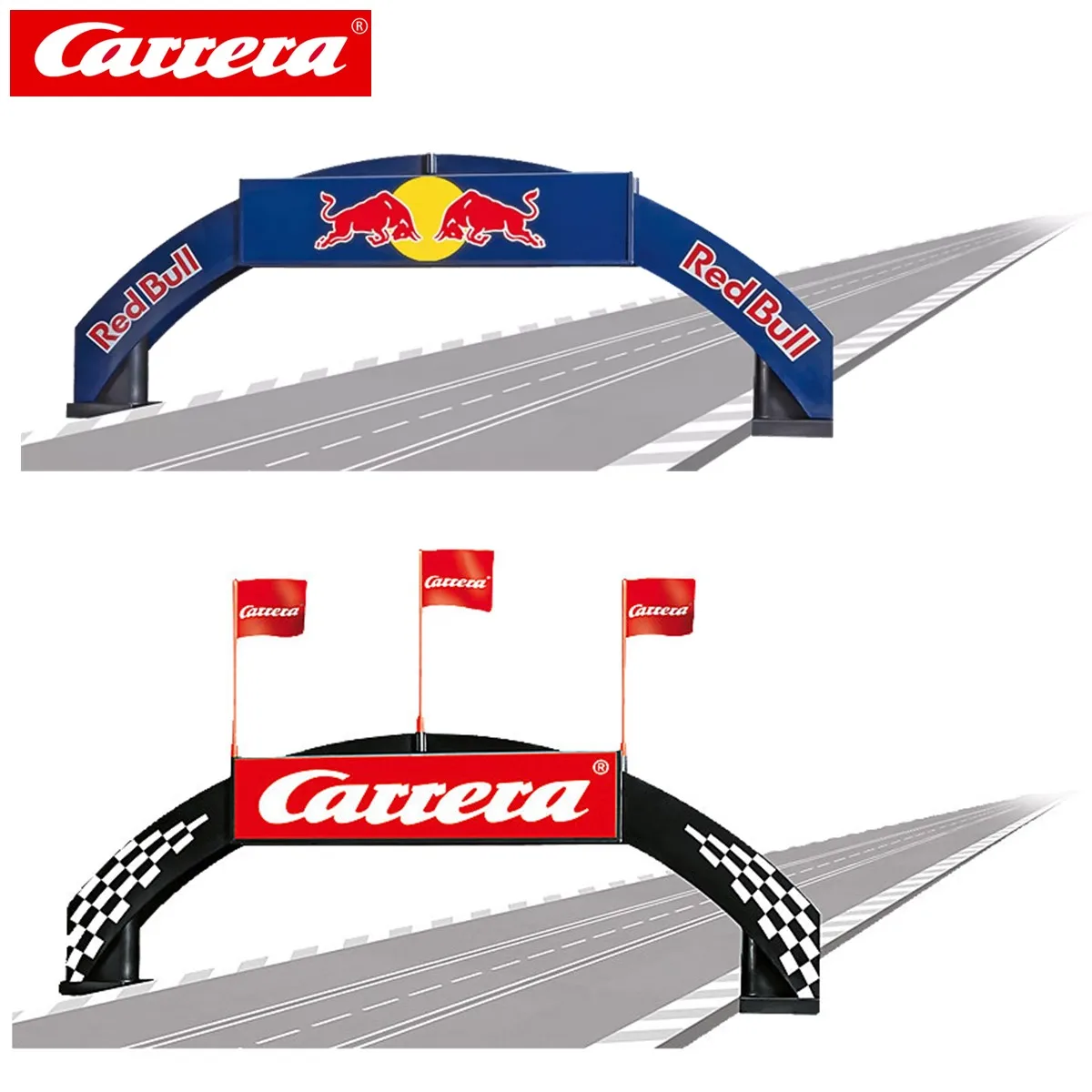 CarreraSlotCar132124SceneryAccessory21125REDBULLBRIDGE