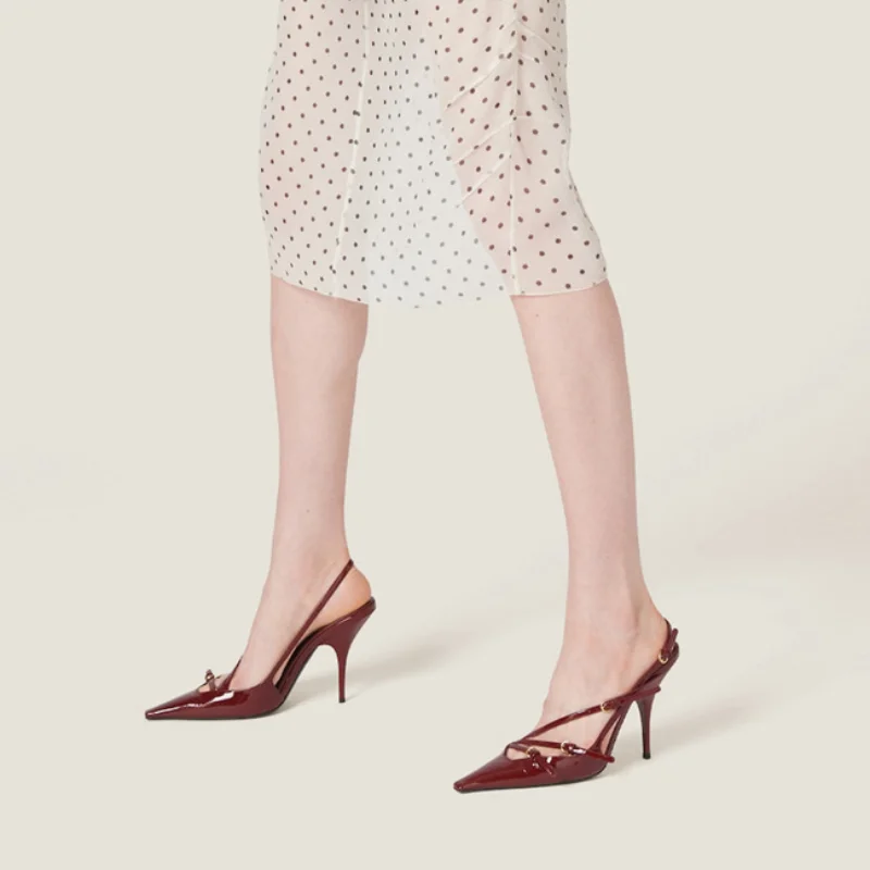 New Spring and Summer Women's High Heels Strap Stiletto High Heel Sandals Versatile High Heels