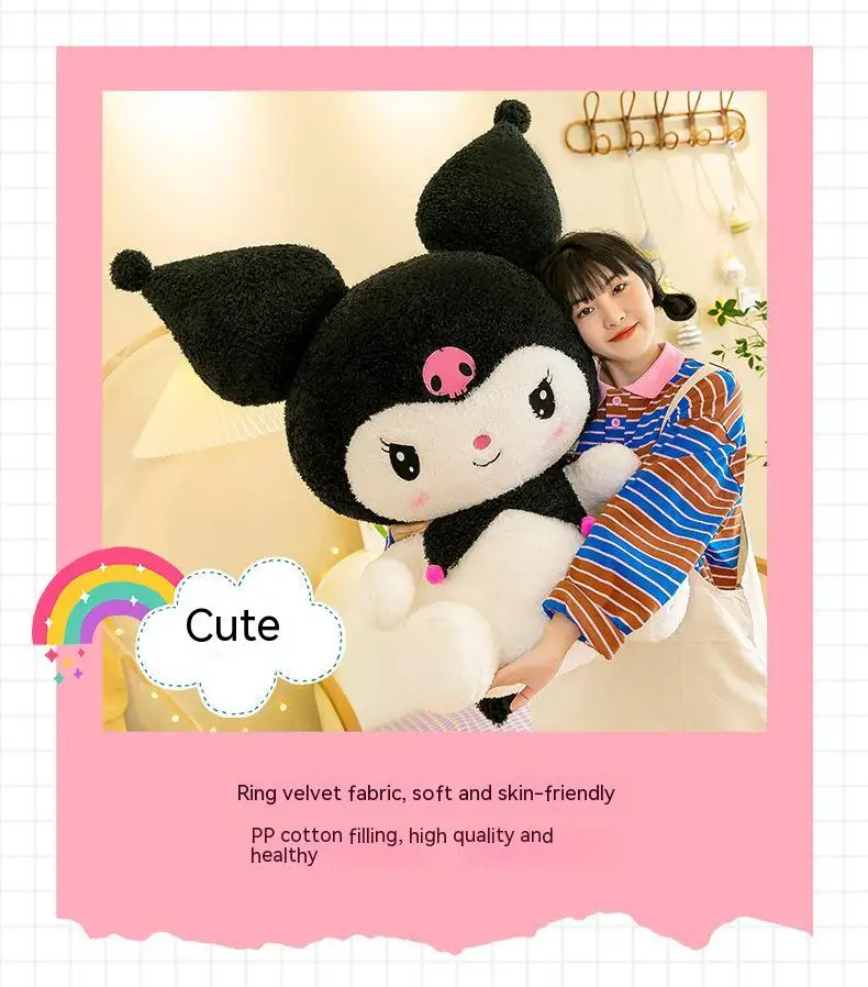 S52981164b54a405a965b5032f1e25af7f - Kuromi Plush