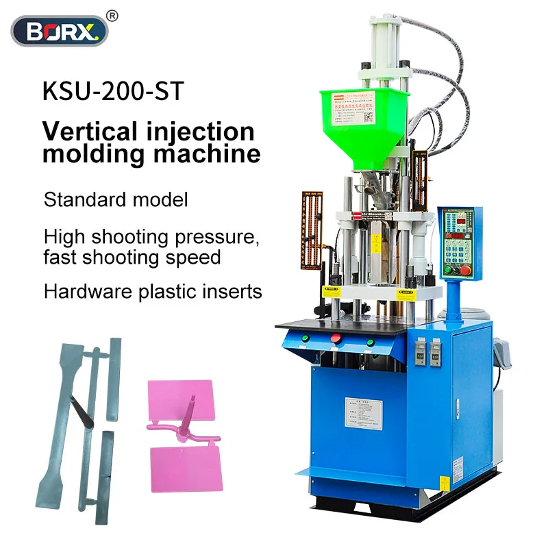 200ST Vertical Injection Molding Machine For Forming DC Plug And Cables With USB、PVC, TPE, PP