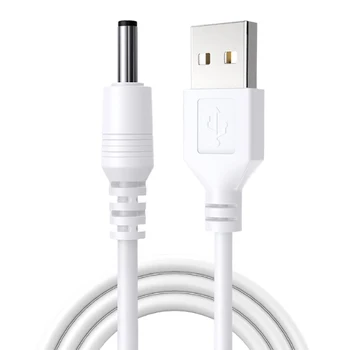 USB to DC 3.5mm 전원 케이블 잭 커넥터, 허브 미니 선풍기 라우터 스피커용 범용 5V 충전기 전원 케이블, MP3/MP4