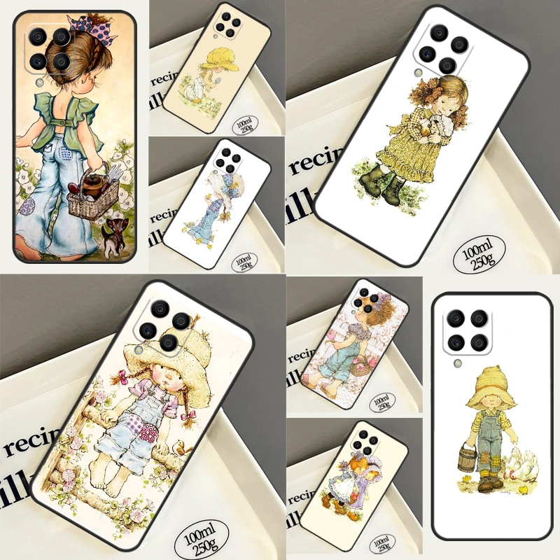 Custodia Sarah Kay Per Samsung Galaxy M12 M22 M32 M52 M13 M23 M33 M53 M20 M11 M21 M31 M51 M14 M54 Cover