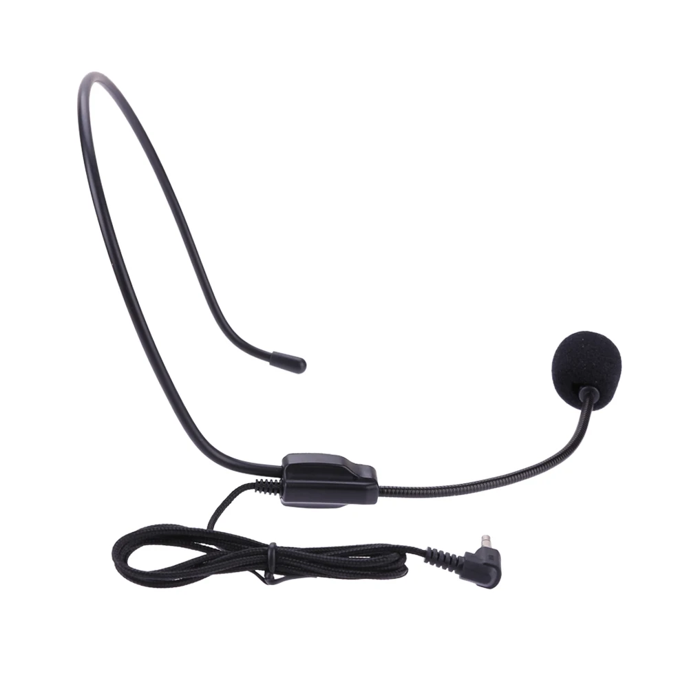 Compact 3.5mm Wired Headworn Microphone