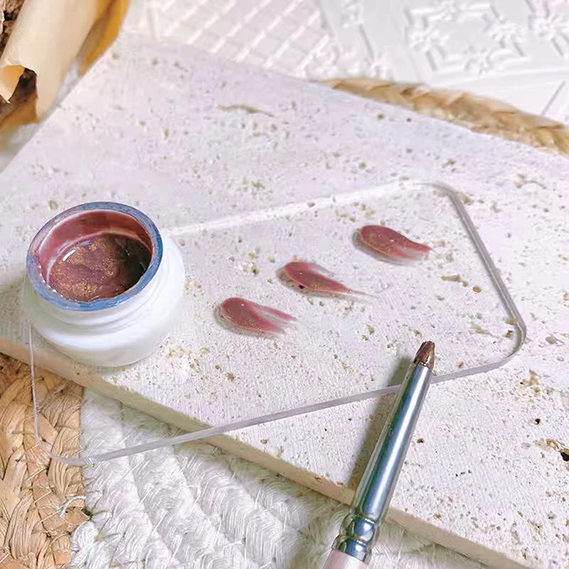 Acrylic Nails Art Color Palette Nail Art Photo Showing Board Circular Irregular Cosmetic Color Palettes Multifunction Display