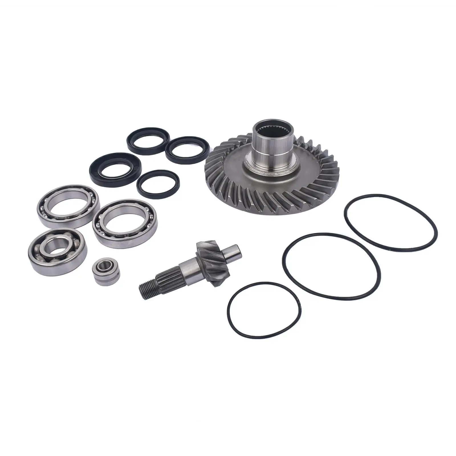 Ap03 Rear Differential Ring&pinion Gear+bearing Kit For Honda Trx300fw