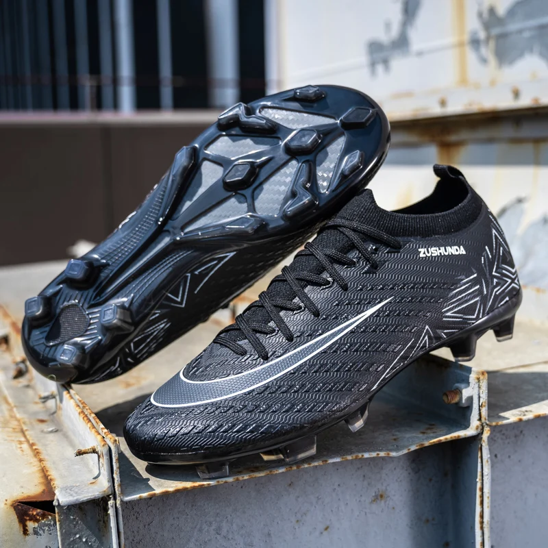 Men's Soccer Shoes TF/FG Non-Slip Turf Soccer Cleats Personalized Design Sport Shoes Casual Sneakers Fashion Football Boot 35-45