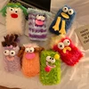 Winter Coral Velvet Socks Funny 3D Cartoon Girls Thickened Warm Socks Home -child Stockings Floor Sleeping Socks 6