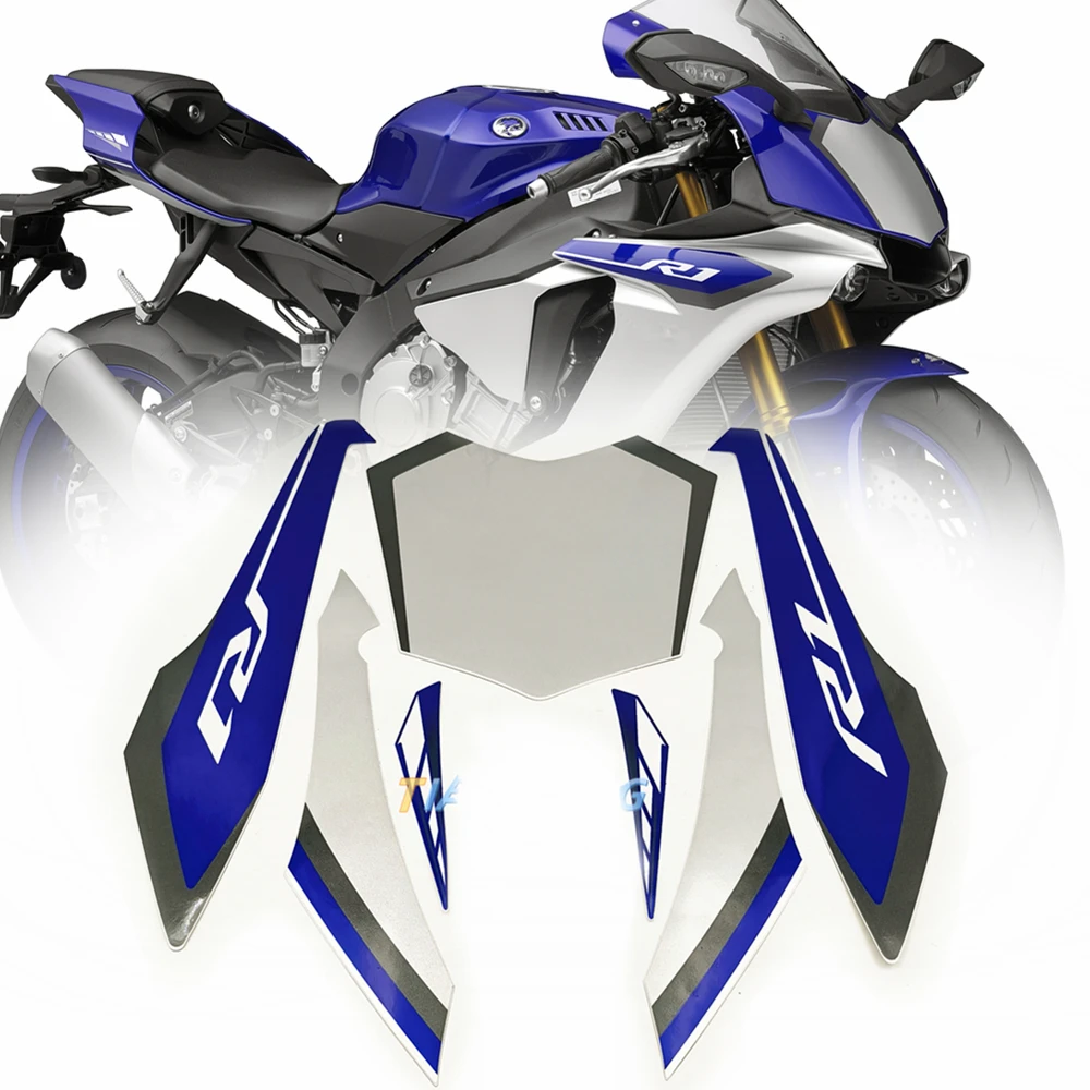 

Универсальный синий обтекатель для Yamha YZF1000 R1 YZF 1000 2015 полный комплект наклейка с эмблемой аксессуары Переводные картинки Украшение для тела мотоцикла