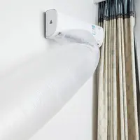 Sac de guidage d'air flexible pour climatiseur 8/10/15/20M, en plastique, pour l'été, pour évacuer l'air du climatiseur 4