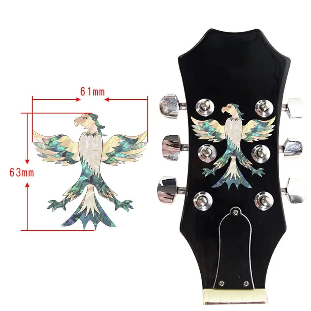 PVC Guitar Head Sticker for Personalise