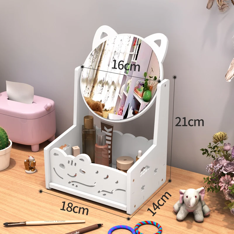 Korean Style Makeup Decorative Mirrors Room Aesthetic Small Tabletop  Decorative Mirrors Cute House Accessories Home Decor WW50DM - AliExpress