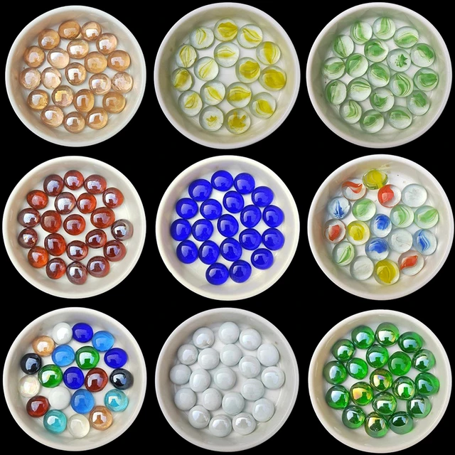 25Pcs /lot 18mm Aquarium Decoration Stones Glass Stones Fake