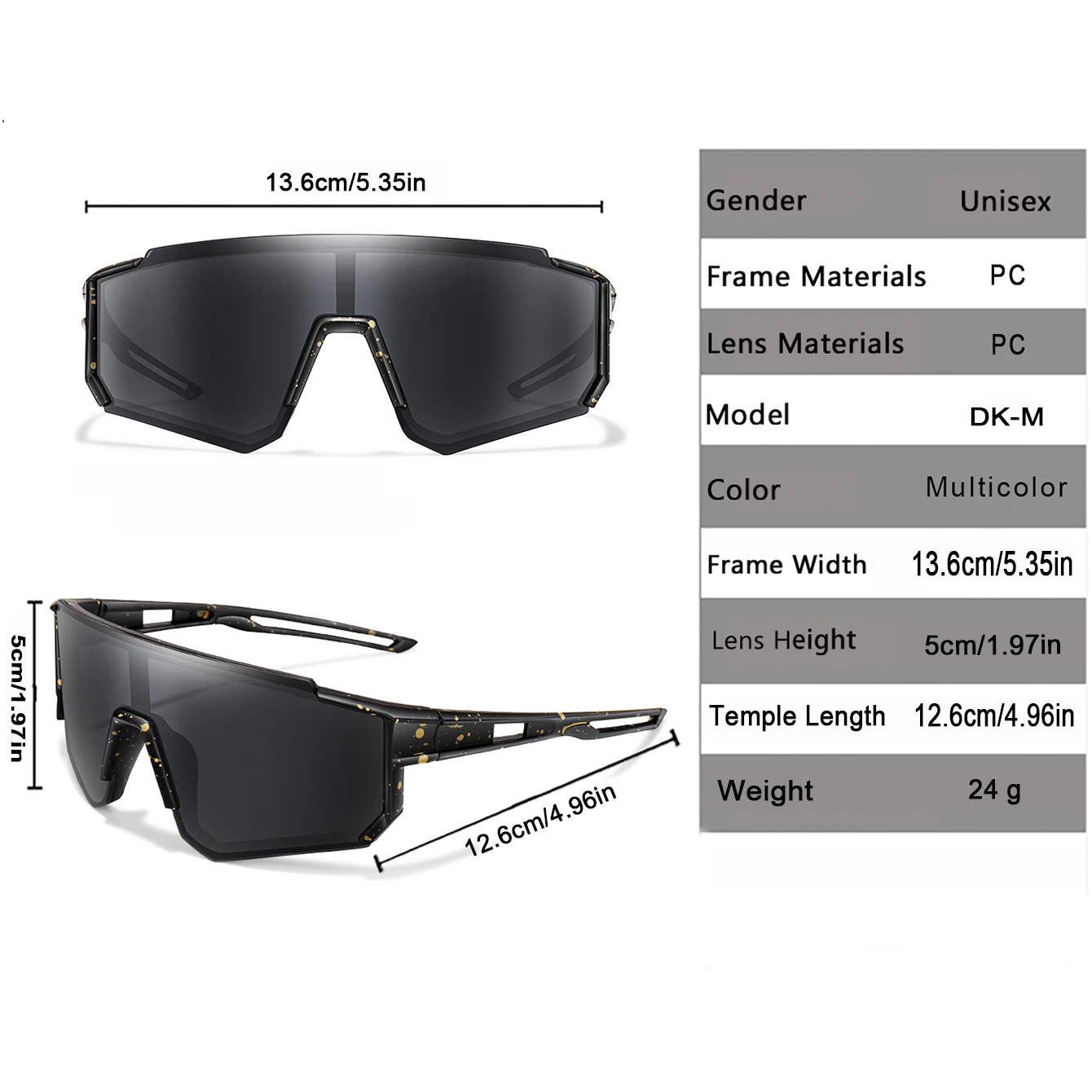 Sunglasses Youth Glasses Mtb Bike Cycling Age 9-15