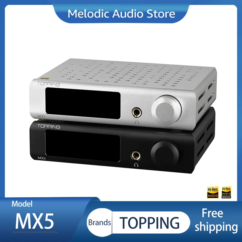 

Усилитель мощности TOPPING MX5 HIFI Merus Class D, Bluetooth, декодер DAC, наушники, усилитель, двойной 70 Вт Выход 1600 мВт * 2 NFCA HPA APTX HD