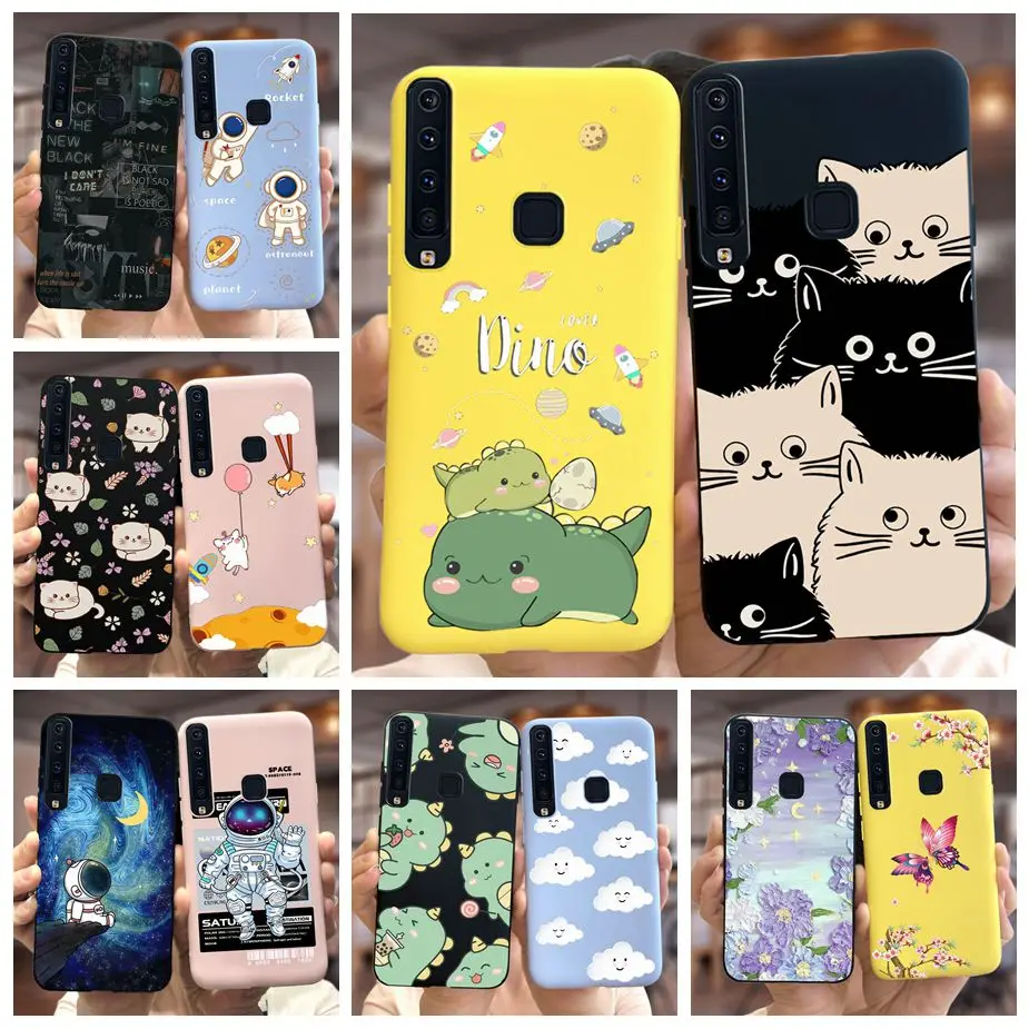 Per Samsung Galaxy A9 2018 Custodia Sm-A920F Cute Fashion Cartoon Cover 6.3 ''Custodia Per Telefono Per Samsung A9 2018 A920F Soft Shell Fundas