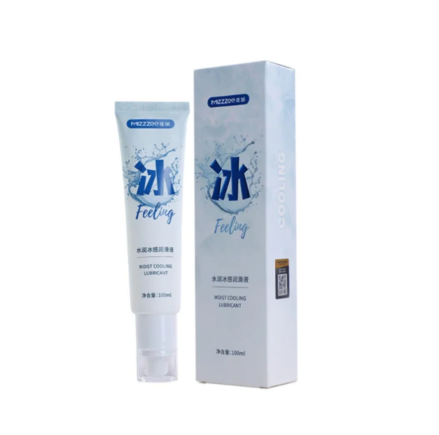 100ML Water Base Sex Lube for Adult Sex Toy Vaginal Stimulation Lubricant Hydrating Ice/Fire Feel Lubricating Fluid Anal Sex 18+