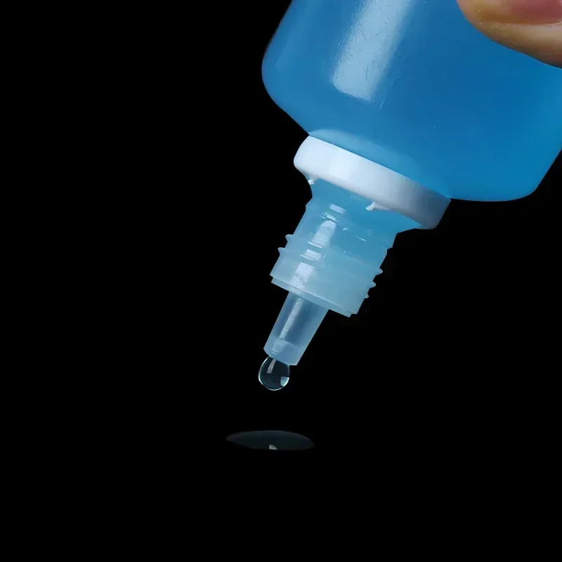 Dropper Bottle 10ml 25/50/100Pcs Eyes Liquid Dropper Refillable Bottle Eye Care Liquid Drop Sample Bottle Plastic Squeezable Vial
