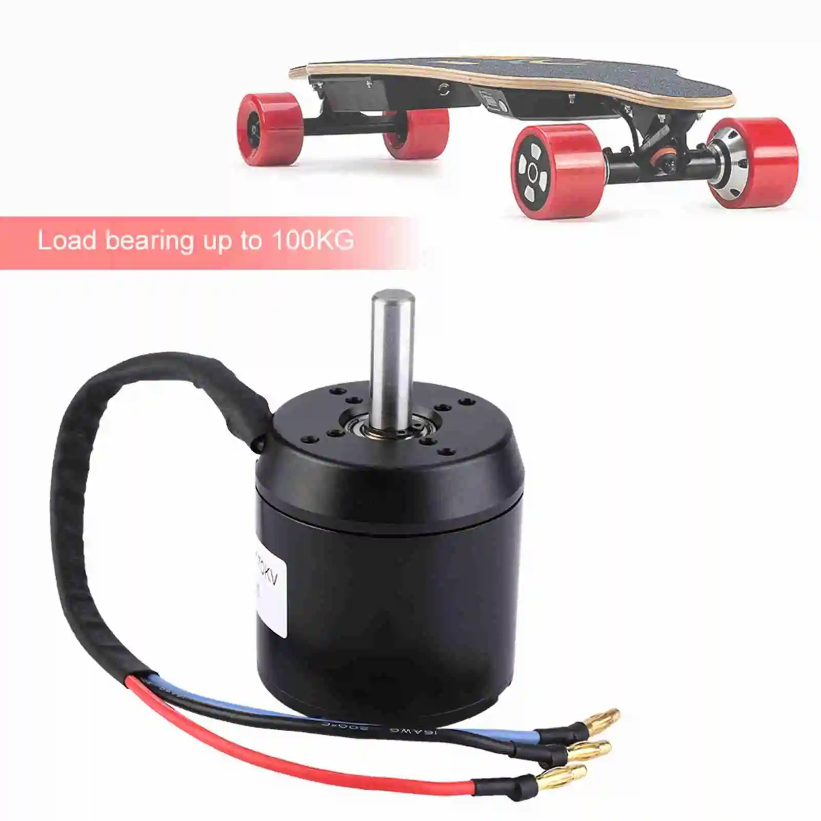 Electric Scooter Hub Strong Power Waterproof Dustproof Brushless Motor 170KV 3000W Scooter Brushless Hub Motor Scooter Hub Motor