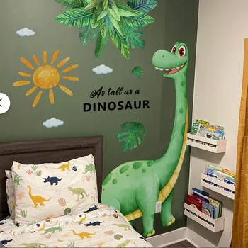 Reusable Dinosaur Space Wall Decal 1