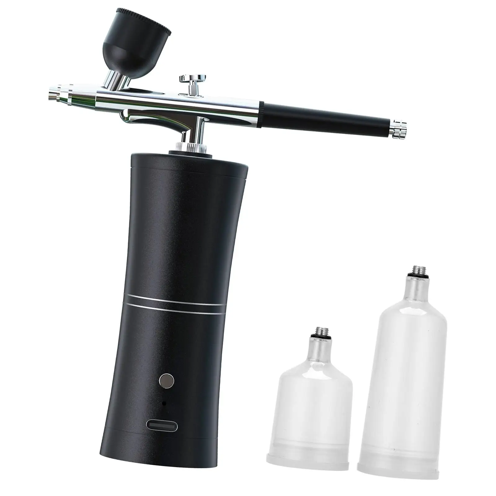 Airbrush Paint Sprayer Kit with Compressor for Manicure Makeup Model Painting Portable USB Rechargeable Airbrush