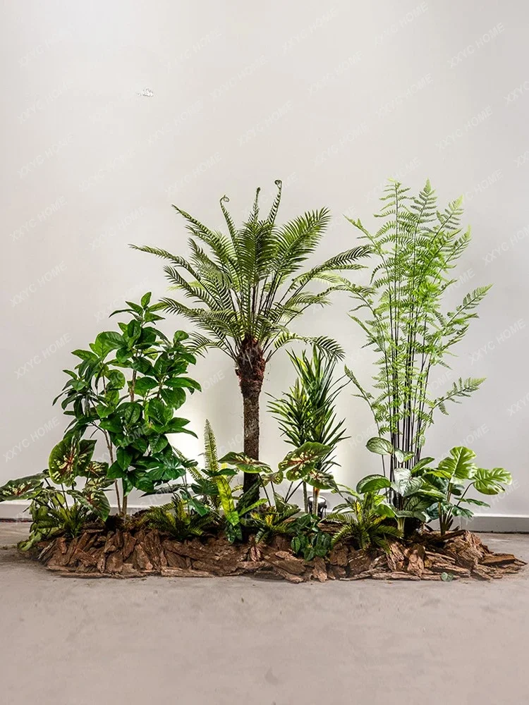 Рисунок 3 - Зеленые искусственные деревья