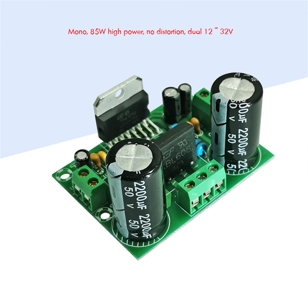 

100W Digital Power Amplifier Board TDA7294 High Power Dual 12-32V Single Channel Audio Amplifier Module for DIY Speaker