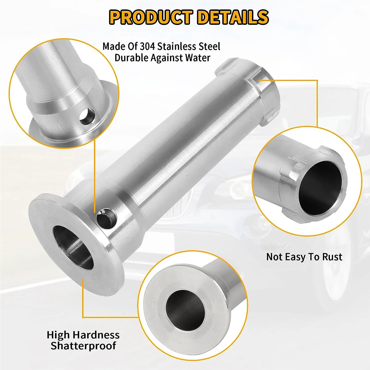 Rearview Mirror Shaft Reflector Shaft Rearview Mirror Hinge Fixed 233640010 for BMW X1 X3