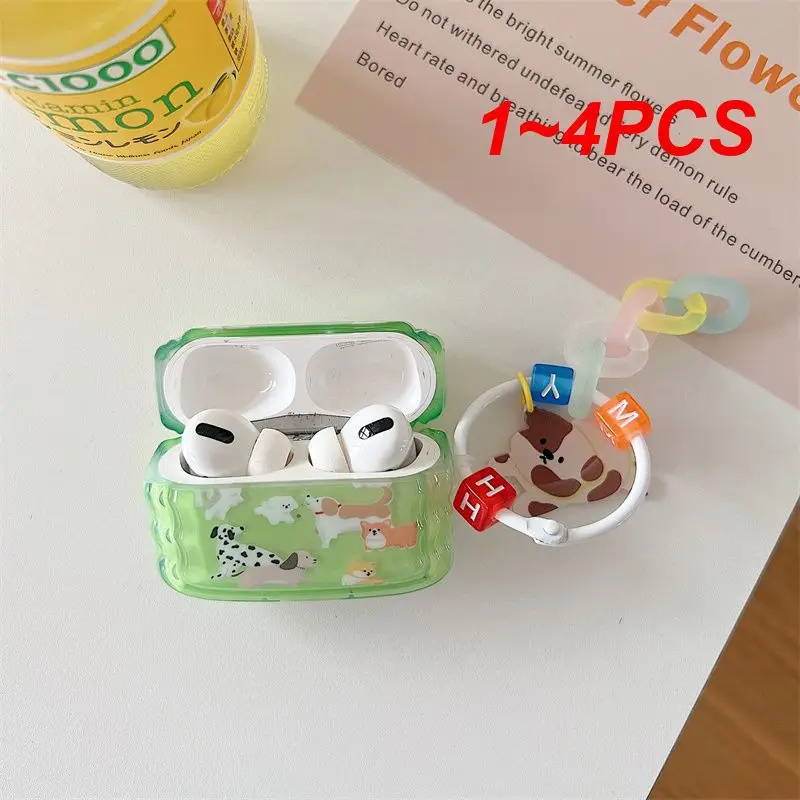 

1~4PCS Lovely Case For Japanese Style Lucky Cat Silicone Earphone Case For 1 2 3 Case Cute Protective